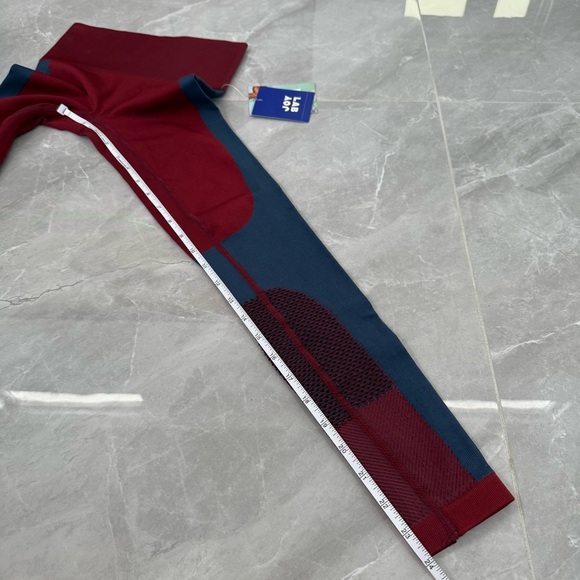 Women’s JoyLab Color Block Seamlessly Knit Mesh 7/8 Athletic Workout Leggings XS - Picture 16 of 16